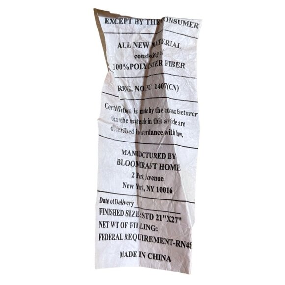 JC Penny Home Reversible Floral/Striped Full Size Comforter C92 - Picture 4 of 6